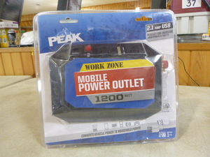 Peak Work Zone Mobile Power Outlet