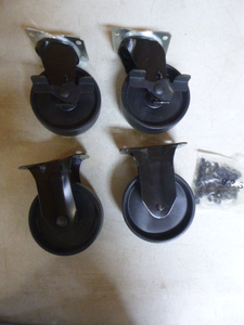 Set of Casters