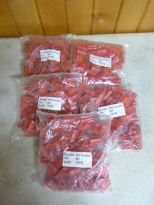 5 Bags of Red Wire Connectors
