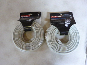 2 First Alert BNC to BNC Cables