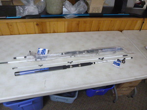 2 Shakespeare Surf Stik Fishing Rods