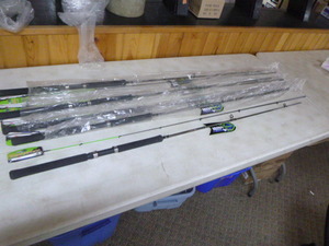 5 South Bend Ultra Fight Round House Fishing Rods