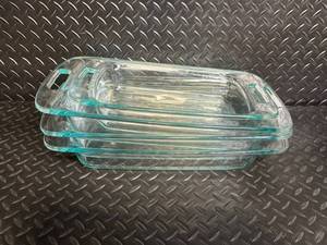 Pyrex 9x13 Glass Bakeware - Set of 4 Rectangular Dishes