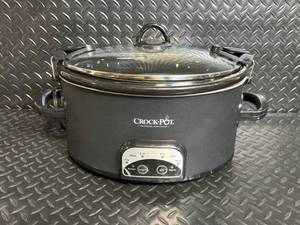 Crock-Pot SCCPV605-B-A Slow Cooker (SC54) - 120V, 60Hz, 240W