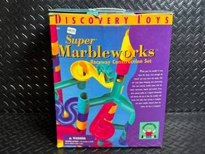 Discovery Toys Super Marbleworks Raceway Construction Set