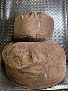 Cordaroys Bean Bag Chairs (Lot of 2)