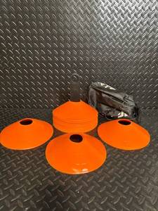 Pole Disc Cones - Bright Orange