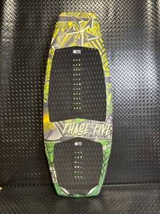 Phase Five Wakeboard - 50in Beige Deck w Neon Graphics