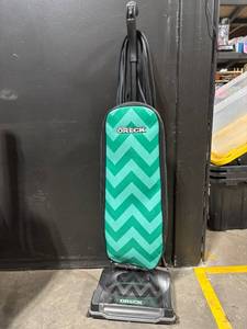 ORECK Upright Vacuum Cleaner - Green Zigzag Cover
