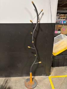 Decorative Tree Coat Rack - Multi-Branch Metal Floor Stand