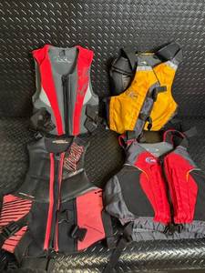 ONeill USCG Type III Adult Life Vest PFD (Lot of 4)