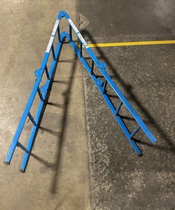 SA 7472 UL Listed Metal Ladder - 6 ft Step Ladder  12 ft 5 in Straight Ladder