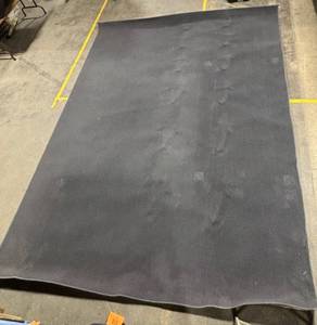 Huge Dark Grey Rug- 10.25 x 7 - Dark Grey