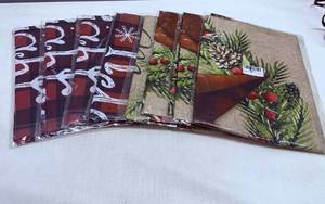 MM1. 28x40 Barn Star Flags & Merry & Bright Flags