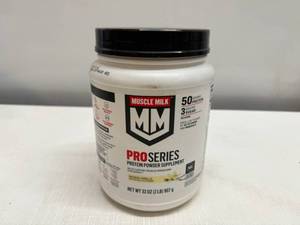 MM1. 2lbs. ProSeries Muscle Milk-Vanilla