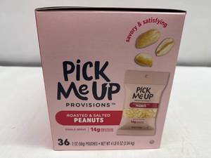 MM. 36x 2oz Pouches Roasted & Salted Peanuts