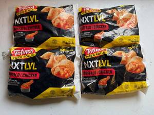 EE. 4x 50ct Totinos Pizza Rolls-Buffalo Chicken