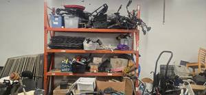 Heavy-duty Pallet Rack Only(Dimensions 114 L x 27 W x 120 H.)