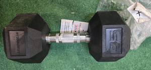 Lot of a single 35Lb Hex Dumbbell (NEW)
