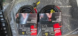 Lot of 2 Bell Key Cable bicycle locks (NEW)