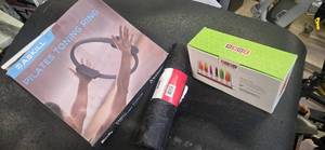 Lof of 2 items (pilates equipment and  see picture
