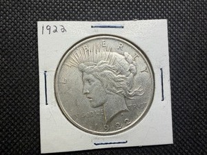 1922 Peace Silver Dollar