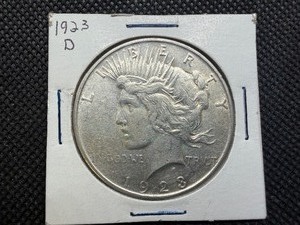 1923 D Peace Silver Dollar