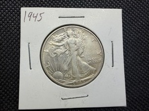 1945 Silver Walking Liberty Half Dollar