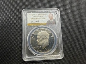 1976 S Bicentennial Ike Dollar PCGS PR69DCAM Clad Type 2