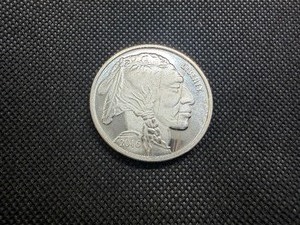 2016 1 oz Silver Round Buffalo Design
