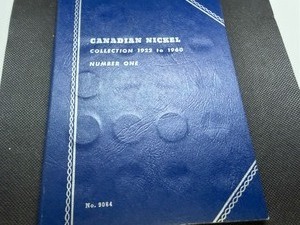 Partially Complete Canadian Nickel Book 1922-1960