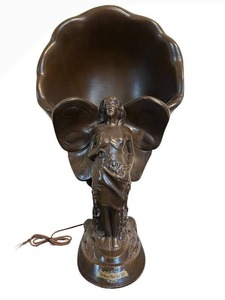 DR - Voice From The Sky Radio Horn Loudspeaker - 1920s Vintage, Art Nouveau