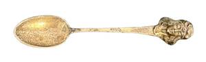 UL - Antique Figural Sterling Silver Spoon
