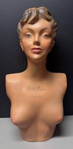 LLR - 1940s French Champs Elysees Mannequin Bust