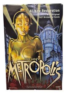 RR - Metropolis Movie Unframed Poster Print