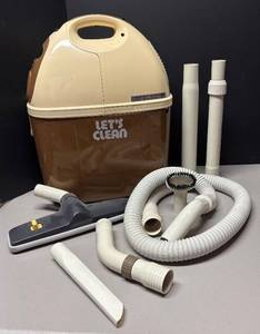 LLR - New Kenmore Lets Clean Vacuum Cleaner With Attachments - Vintage Home Use