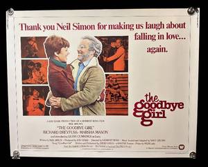RR - The Goodbye Girl Unframed Poster Print - Richard Dreyfuss & Marsha Mason