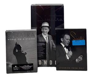 LLR - Sinatra CD & DVD Sets (Lot of 3) - World on a String, Live London, Standing Room Only