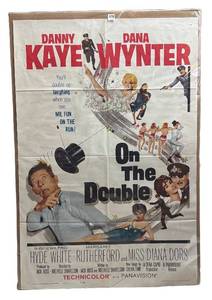 RR - On The Double Movie Poster - Danny Kaye & Dana Wynter