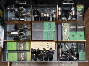 RR - Sylvania, National Union Radio Tubes and More - Vintage Vacuum Tubes Collection