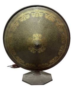 RR - Antique Crosley Super Musicone Radio - Art Deco Round Speaker