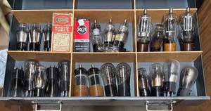 RR - Vintage Vacuum Tubes - Assorted Radio Tubes Collection