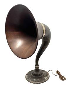 RR - Antique Music Master Horn Speaker - Vintage Radio Reproducer