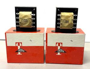 LLR - Two Vintage Triad F-213Z Transformers