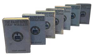 LLR - The Radio Boys Series Books - Allen Chapman Vintage Books Collection