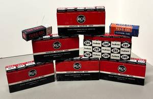 LLR - Vintage RCA & Tung-Sol Vacuum Tubes