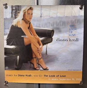 RR - Diana Krall The Look of Love Unframed Poster Print