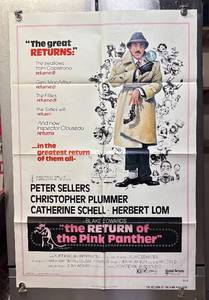 RR - The Return of the Pink Panther Unframed Poster Print
