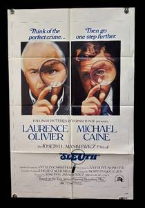 RR - Sleuth Movie Unframed Poster Print