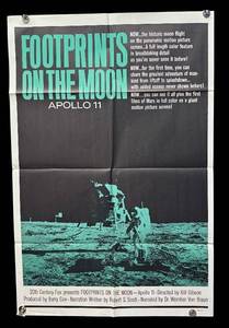 RR - Footprints on the Moon Apollo II Unframed Movie Poster Print